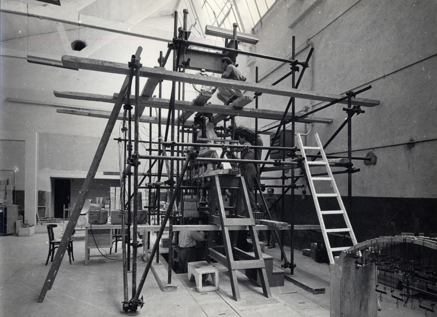 Estructura para ensayo