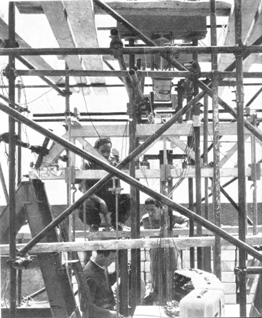 Detalle de estructura para ensayo