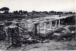 Vista del puente en construcción