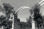 Detalle de la construcción de los arcos