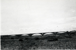 Vista del puente en construcción