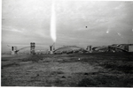 Vista del puente en construcción