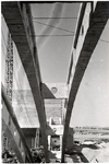 Detalle del puente en construcción