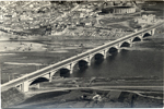 Vista aérea del puente