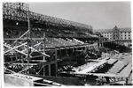 Vista del interior del estadio en construcción