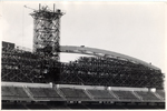 Vista del interior del estadio en construcción