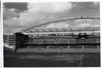 Vista del interior del estadio en construcción