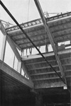 Detalle de la estación en construcción