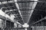 Vista del interior de las naves