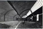 Vista del interior de la escuela en construcción