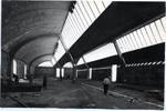 Vista del interior de la escuela en construcción