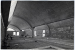 Vista del interior de la escuela en construcción