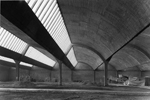 Vista del interior de la escuela en construcción