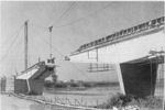 Perspectiva del puente en construcción