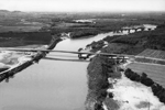 Vista aérea del puente